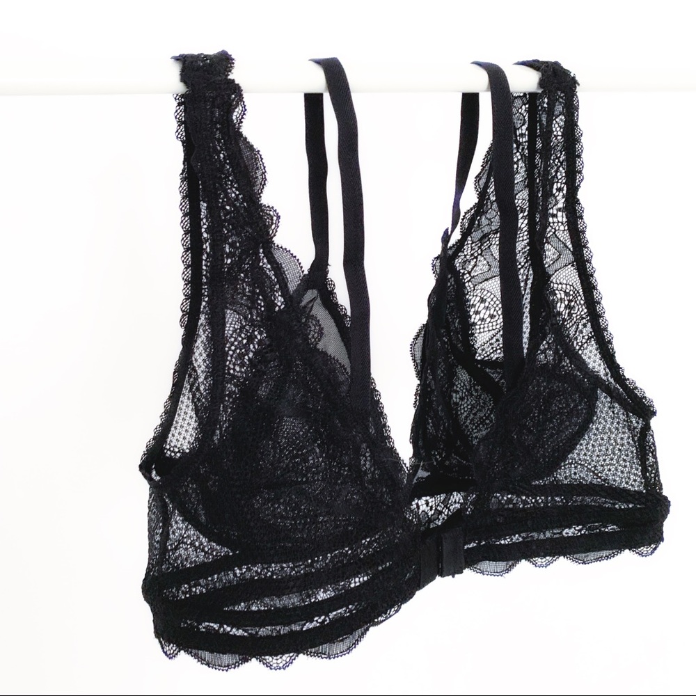 The provocateur sexy bralette in Black - Picture 4 of 5